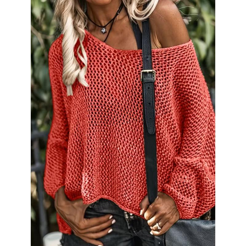 JKASHDK Damenmode Lässig Frühling Herbst Einfarbig Druck Langarm Schräger Kragen Blusen & Hemden