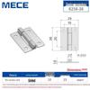 Thickened Stainless Steel Small Hinge for Folding Cabinet, Window, or Wooden Box with Lotus Leaf Design.