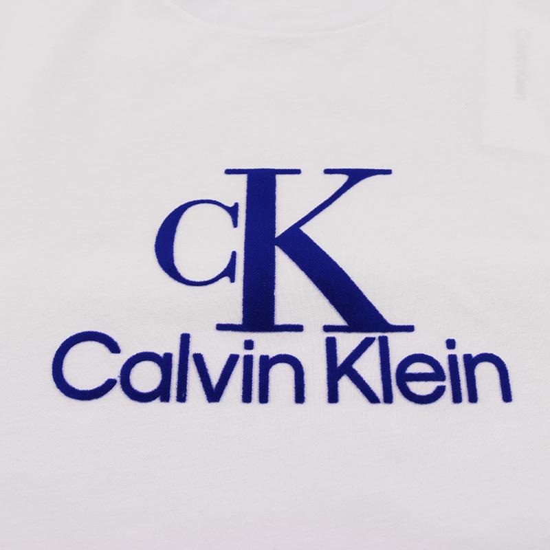 Calvin Klein T-Shirts Men's Crew Neck Moderate Straight Fit 4R8002S-110/001