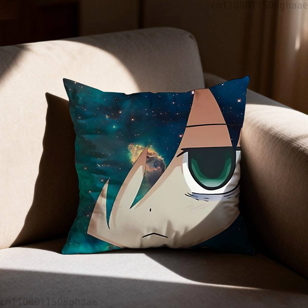 C-Character Tomoko Kuroki Pillowcase Casual Style Decoration, Suitable for Home Decoration (excluding Pillow Core)