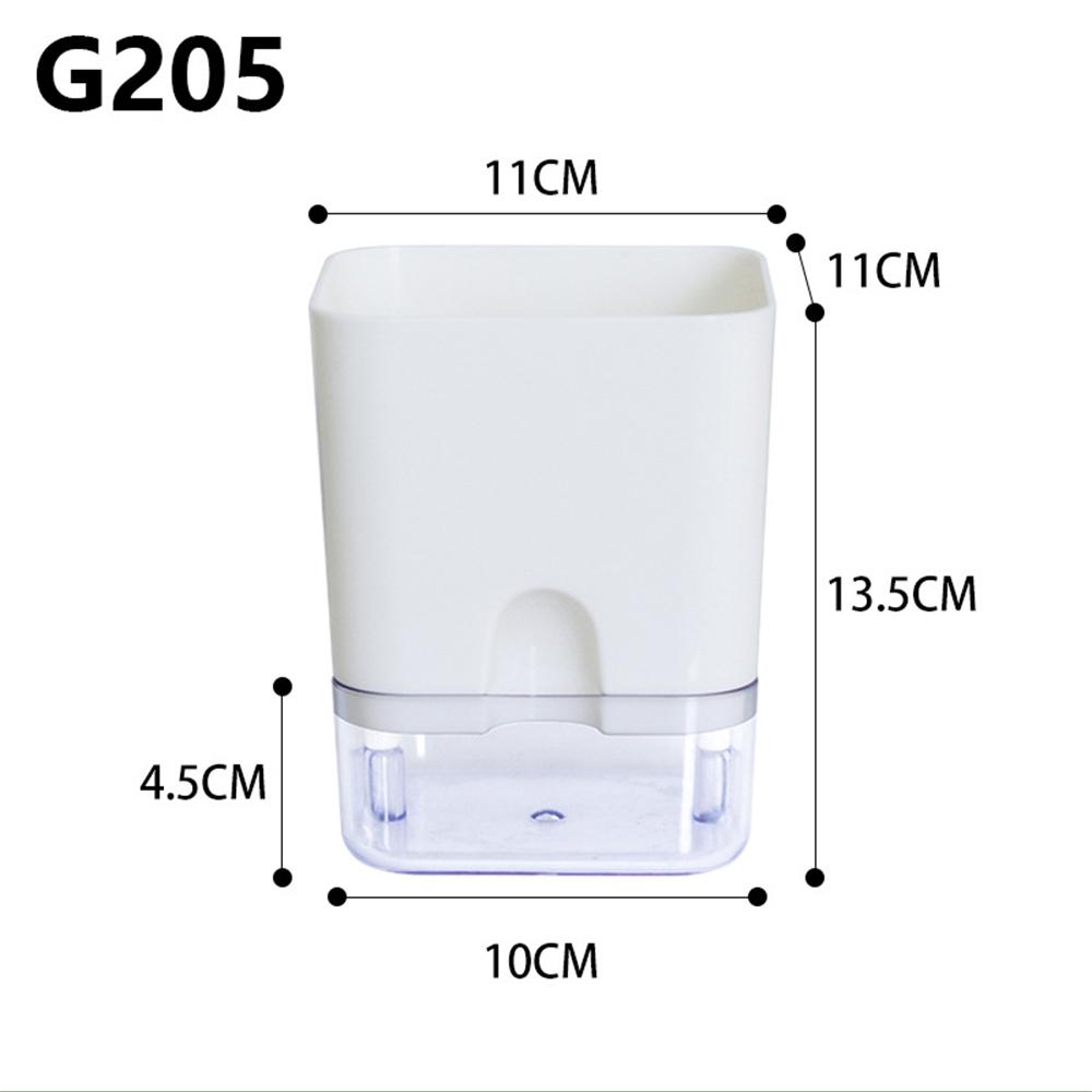 

Self Watering 2 Layers Flower Pot Cotton Rope Self-absorb Flowerpot Automatic Irrigation Hydroponic Plant Flower Vegetable Pot