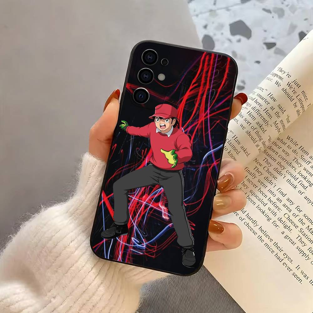 Comic C-Captain T-Tsubasas-CT Phone Case For Samsung S25,S24,S21,S22,S23,S30,Ultra,S20,Plus,Fe,Soft Silicone Black Cover
