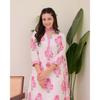 Indian Designer Top Tunic Kurta Pant Dupatta Set Women Bollywood Ethnic Kurti SC-2179