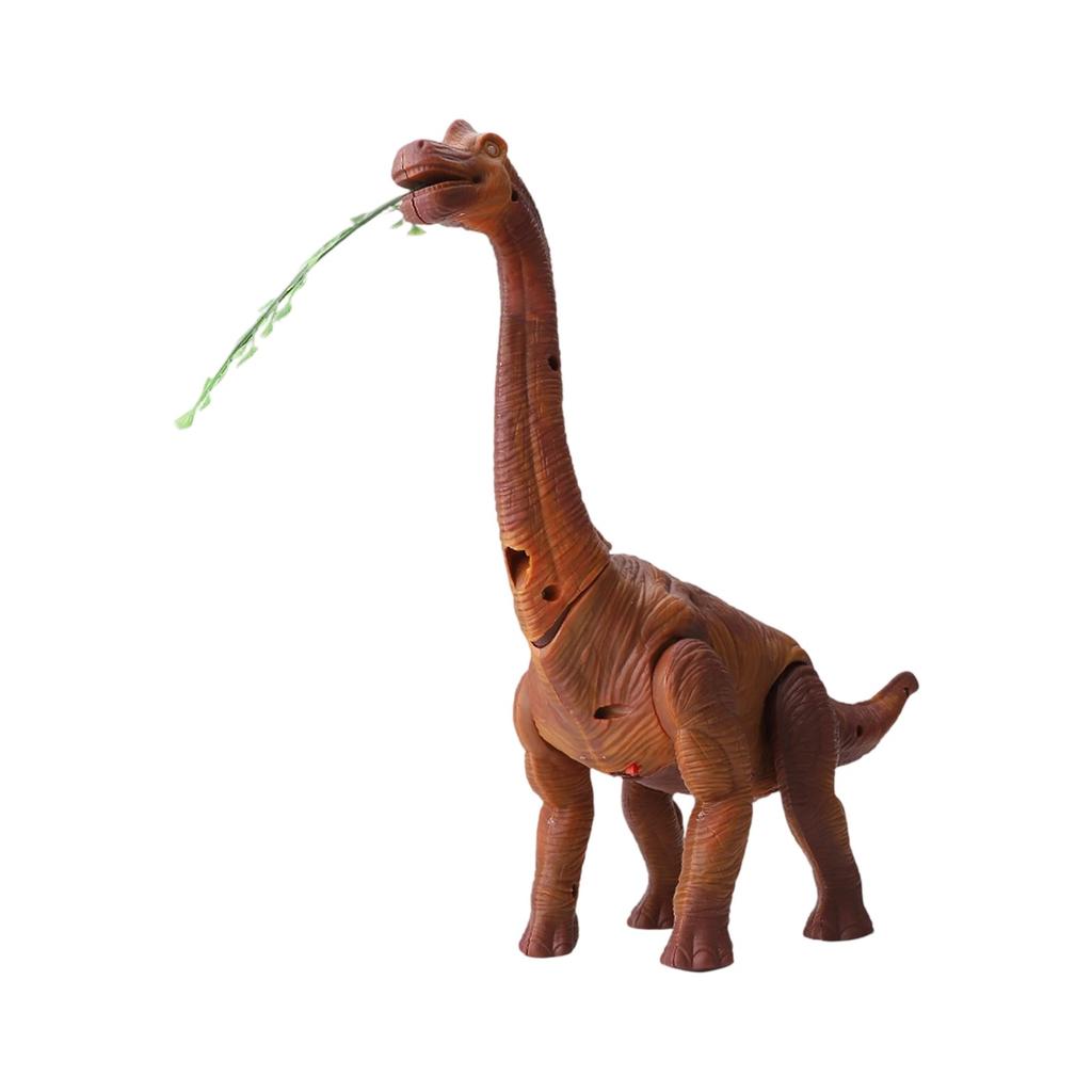 Brown Grass Biting Egg Laying Serpents,Electric Walking Dinosaur Toy , Educational Dinosaur Action Figure