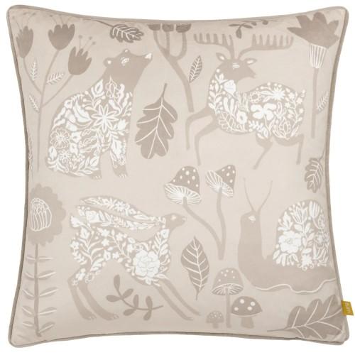 Furn Nook Velvet Piped Cushion Cover