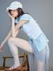 Eosseomnijeu Basic Ball Cap_Ribbon_Line White