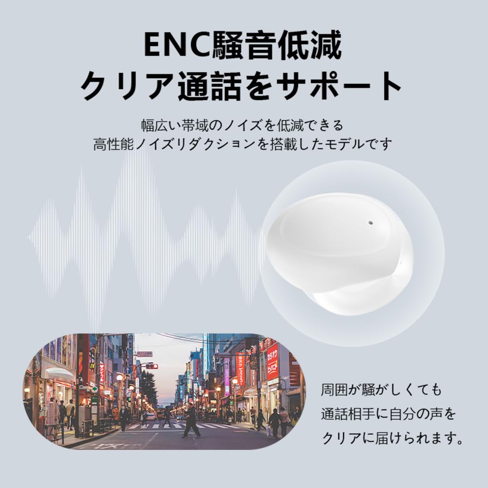 Meisei Bluetooth Ohrklemme Kabellos Bluetooth Ohrhörer Kein Ohr Sound ENC Rauschen Ultra Automatisch LED Open Air Kompatibel mit Kopfhörern, Stil, Ohrstöpsel, 5.4,