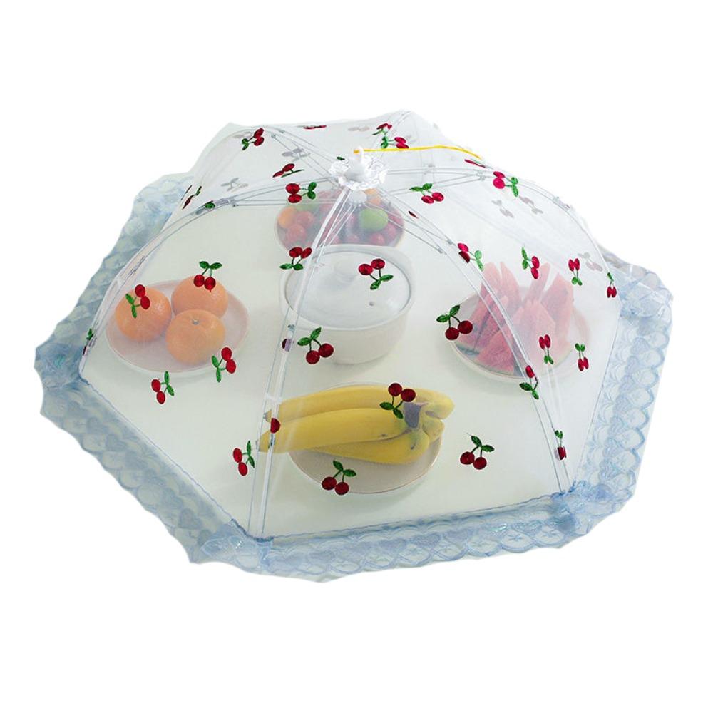 Stylish Anti Mosquito Food Cover Lace Design Meal Cover Cooking Tools Umbrella Style Cover  Kitchen