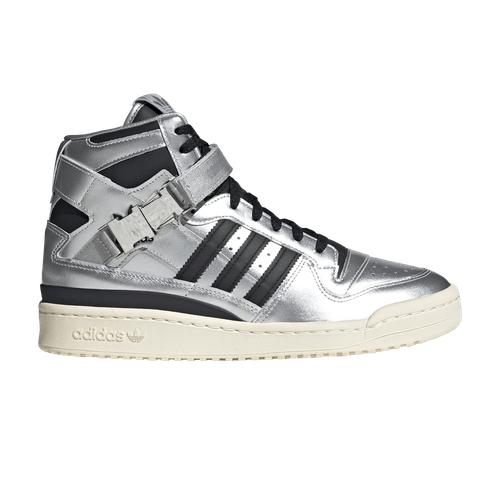 Мужские кроссовки adidas atmos x Forum 84 High  Metallic Pack  GV6713 EU 36 чёрный/серебряный