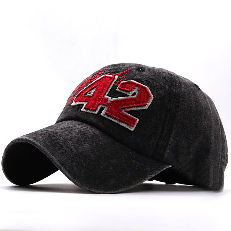

Простая летняя бейсбольная кепка для рыбалки для женщин, шляпа Snapback, мужская кепка с надписью 42, костяная кепка с вышивкой Gorras, повседневная кепка-каскетка 56-61cm Adjustable