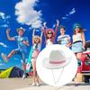 White Hat Costume Accessories Western Cowboy Hat Multipurpose Decoration for Kid Girl Costume Cosplay Props Ornament