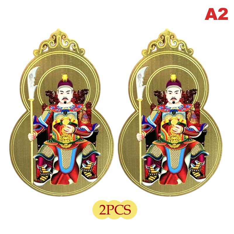 2026 Tai Sui Amulet Card Feng Shui Prayer Gold Card Exorcism Protection Buddha Gift Amulet Safe Bring In Wealth And Treasure