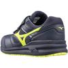 [Allmight] Safety Shoes Lightweight LSII 22L JSAA Standard Duty Navy/Yellow 25.0 cm