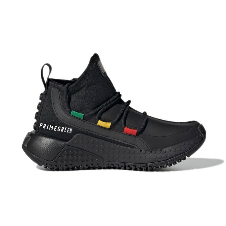 LEGO x Adidas Sport Mid K Resistentes a la Abrasión Transpirables de Caña Media Zapatillas de Running para Niños Negro Carbón Niños FZ5504