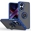 Translucent Shockproof Hard Case with Metal Stand for Poco X7 Pro X6 Pro C75