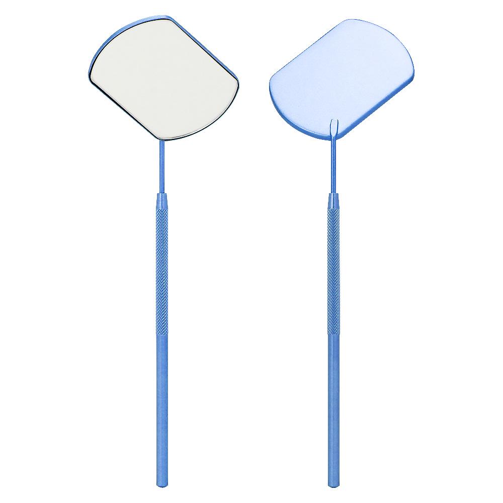 Portable Stainless Steel Eyelash Inspection Mirror for Grafting