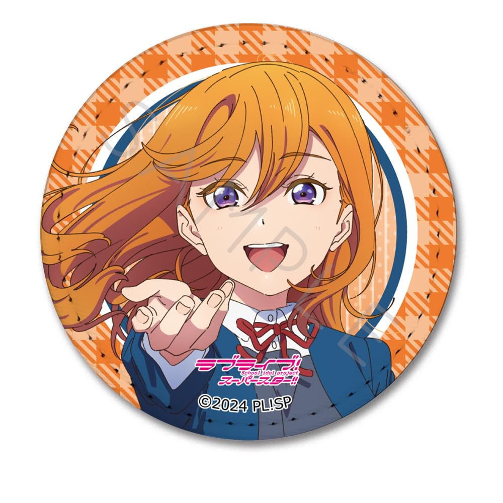 4th Edition Leather Badge SA  Love Live! Superstar!!  [Shibuya Kanon] [Round]