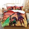 Game Honkai Impact 3 Bedding Set Printed With Pillowcase Bed Duvet Cover Soft Single Double Queen Super King Size Single Twin