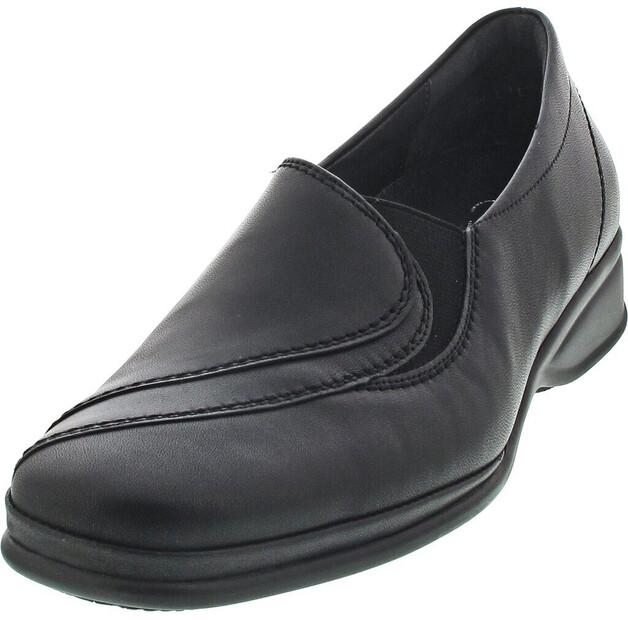 Женские слипоны Semler Ria r1805-012-001 black soft мягкая кожа наппа