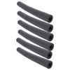 6pcs Foam Pipe Covers Black   Spiral Cuttable Multi Purpose Pipe Insulation Foam Tube for Swimming Pool Handle Water Pipe Exercise Machine Handle