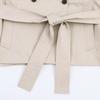 European and American style, new women's clothing, fashionable and versatile cross-border temperament, simple daily loose trench coat
