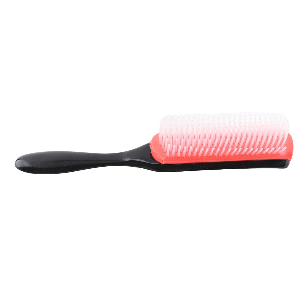 9‑Row Cushion Hair Styling Brush Salon Detachable Travel Curly Hair Detangling Brush