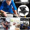 Autosedačka s kolečkovým sedadlem pro mechaniky s pojízdným sedadlem se skládacím designem, flexibilní tlustý polstrovaný polštář pro údržbu auta