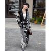 MOCANA Winter Retro 100% Wool Long Sleeve Cardigan