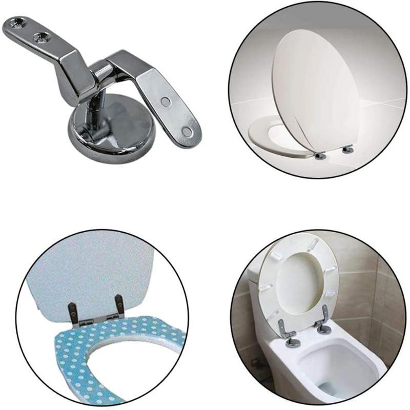 Toilet Cover Mounting Connector Toilet Lid Hinge Mounting Fittings Replacement