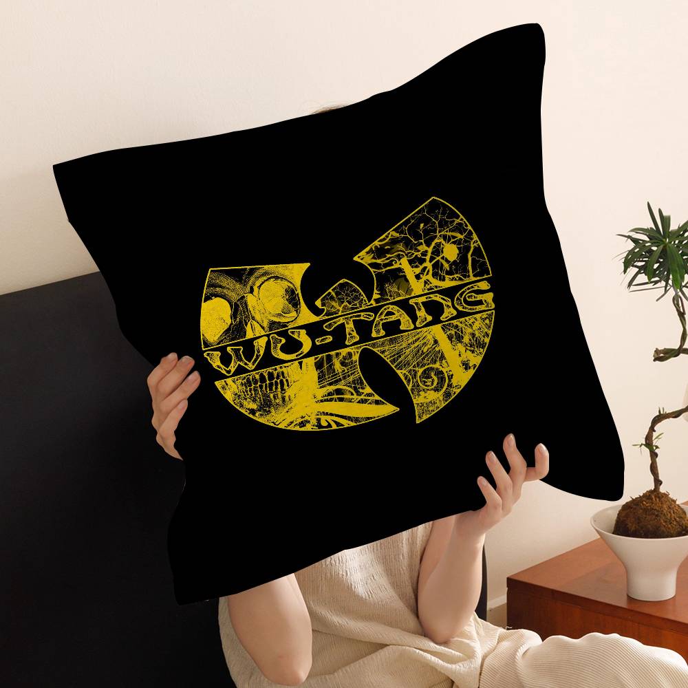 Group WWu Tang Hip Hop Cushion Cover Pillowcase Upholstery Sofa Throw Pillow Home Decor Pillowcas