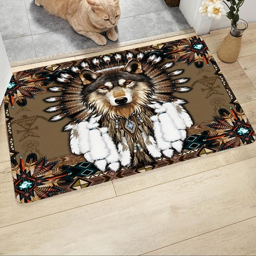 1 Stück Seeschildkrötenmuster Heimtürmatten Küchenteppiche Rutschfest Pop-Design Badezimmerteppiche Badematte Teppich für Zuhause Spüle Wäsche Dekor