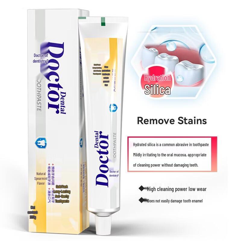 Dr. Tooth Gold Pack Anti-Cavity Toothpaste