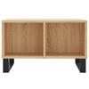  Coffee Table, Sonoma Oak 60x50x36.5 Cm Wood-based Material