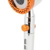 Filtered Showerhead Multiple Modes Stylish Look Pressure Boost Handheld Showerhead for Household Use Silver