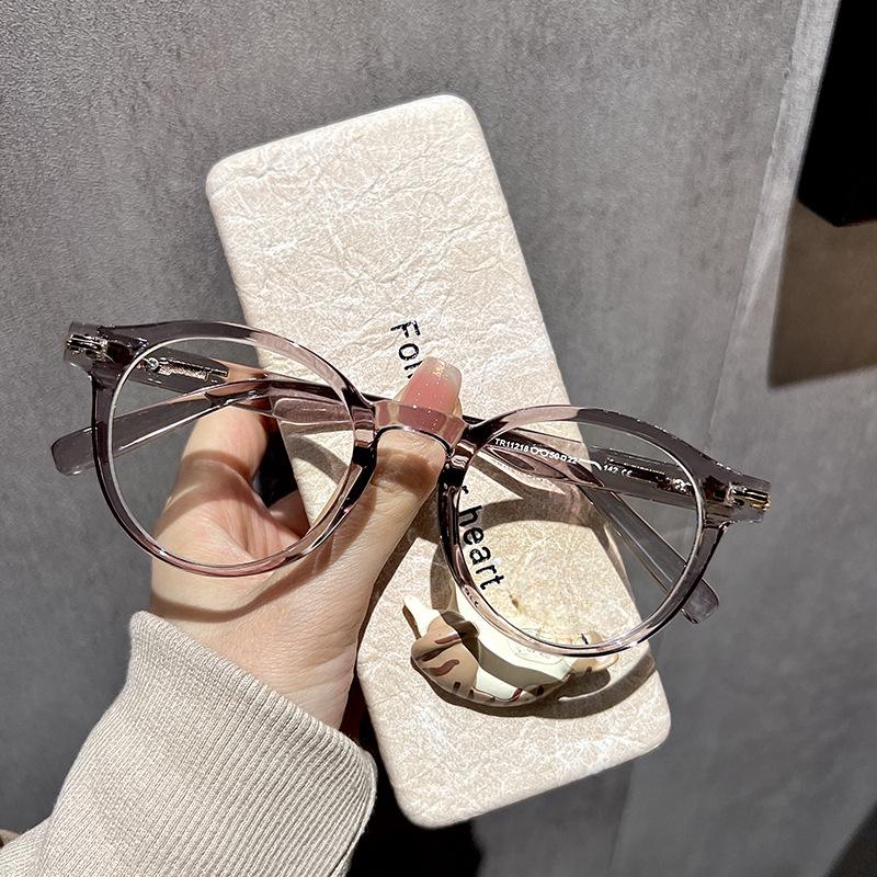 

Новая круглая маленькая оправа в стиле ретро, ​​очки для близорукости, оправа для очков в корейском стиле, художественная оправа для очков, женские очки с защитой от синего света, мужские очки