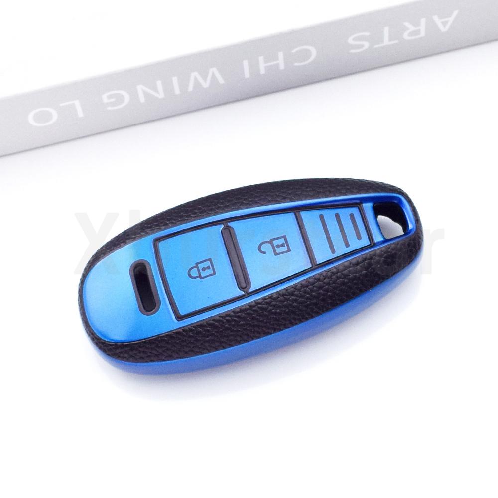 Shell Fob Keyless Protector Key Case Cover for Suzuki Vitara Swift Ignis Kizashi SX4 Baleno Ertiga Samurai S-Cross Accessories