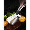 Stainless Steel Steak Clips Multifunctional Spatula Double-Sided Cooking Tongs For Fish Meat Pizza Kitchen Baking Tools