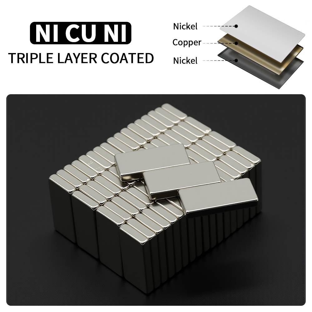 20x10x3mm Powerful Neodymium Magnet N35 NdfeB Permanent Magnetic imanes Block Super Strong Fridge Magnets DIY