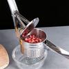 304 Stainless Steel Hand Press Juicer Strong Manual Dehydrator Ideal For Cooking Baking And Outdoor Use