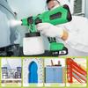 20V Cordless DIY  800ml Mini Brushed Motor 2500PSI Battery-Powered Pressure Feed Spray Painting Electric Paint Sprayer Gun