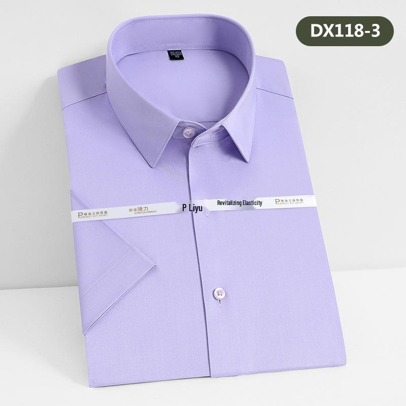 Unisex Bamboo Fiber Short Sleeve Shirt - Cool, Breathable & Iron-Free, Logo Embroidery Available