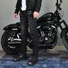RENHE Winter Motorcycle with and Size Small Men's Pants, Fleece-Lined, Protectors, Warm, Cold-Weather, Durable, Black,