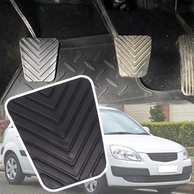 Rubber Brake Clutch Foot Pedal Pad Cover For Kia Rio 3 YB JB UB SC 2007 2008 2009 2010 2011 2012 2013 2014 2015 2016 2017 2018