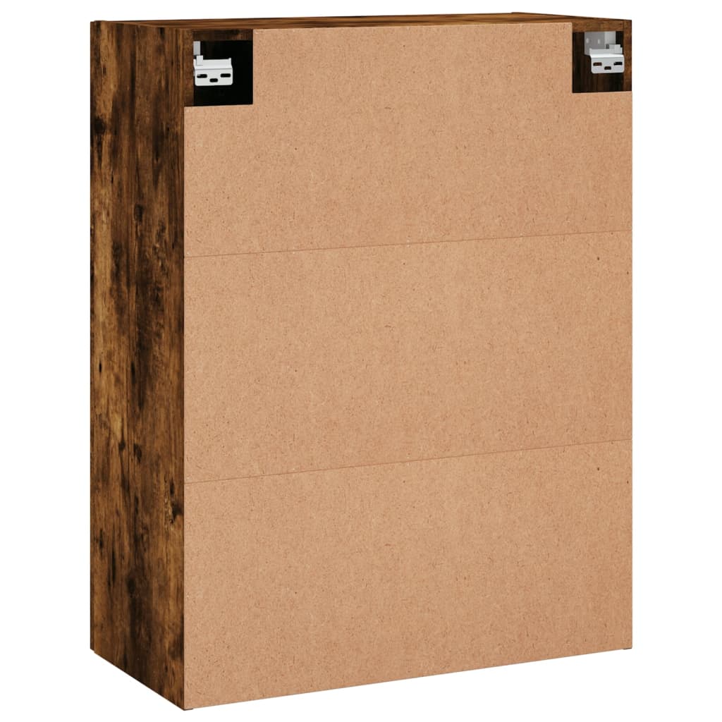 Wall Cabinet Smoked Oak 69.5 x 34 x 90 cm
