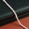1String, White Natural Freshwater Pearls, 4.5-5mm, Handmade Near Round Pearl Beads for Jewelry Making DIY, Cheapest Items Available 36cm