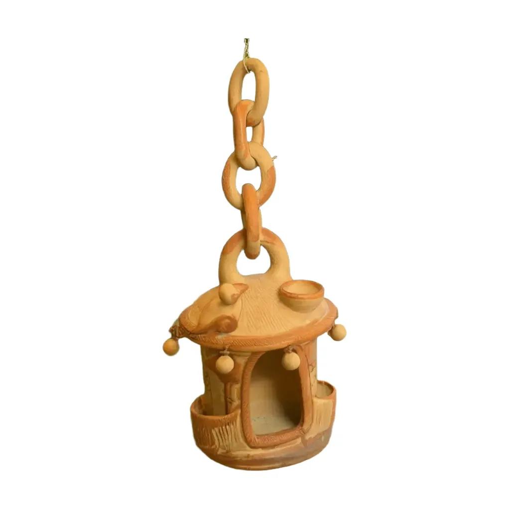 Comedouro de Pássaros de Terracota