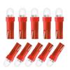 10Pcs T5 B8.5d LED Light Car Dashboard Speed Lights Bulb Cars Interior Lamp Accessories Dashboard Side Switch lamps 12V