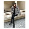 Make A Statement This Winter with Our Bold Leopard Print Loose-Fit Hooded Jacket for Women