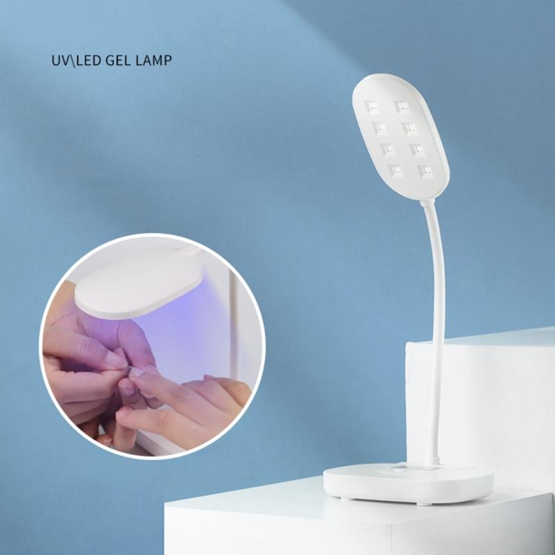 Quick Drying 12W Corded Nail Dryer Lamp Easy Use ABS Plastic Lightweight Safe For Beginners And Professionals Use