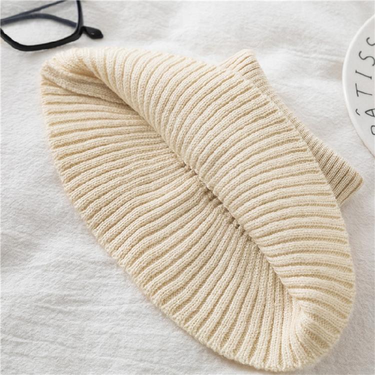Elegant Knitted Winter Scarf Casual Office Neckerchief Travel Friendly Scarves for Outdoor Use